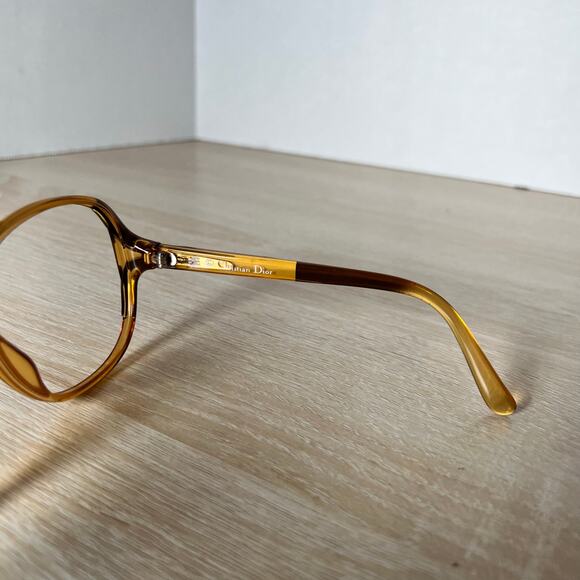 Vintage Christian Dior 2235 10 Sunglasses Brown Oversized Excellent Cond! main image 7